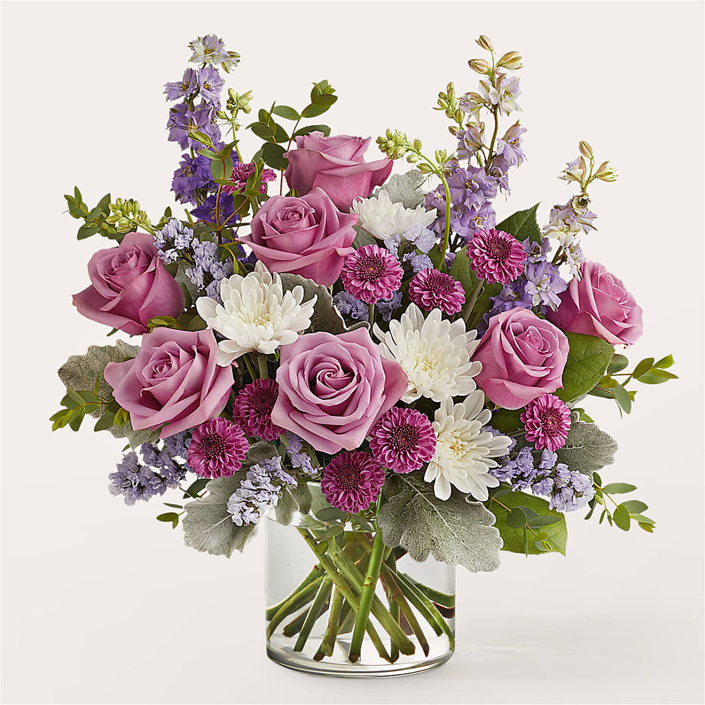 Violet Frost Bouquet – AMELIA'S FLOWERS, Naples FL