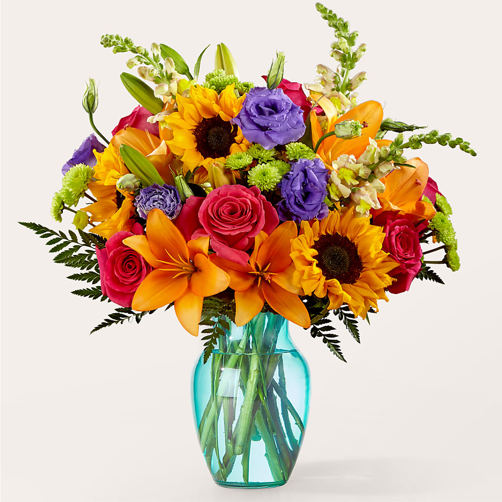Double Rainbow Bouquet – AMELIA'S FLOWERS, Naples FL