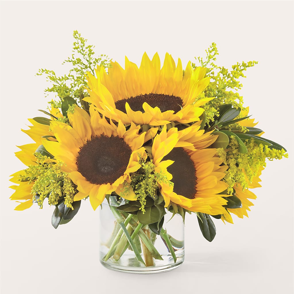 Beaming Sunflower Bouquet – AMELIA'S FLOWERS, Naples FL