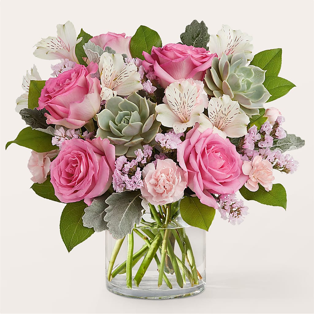 Dusty Rose Bouquet – AMELIA'S FLOWERS, Naples FL