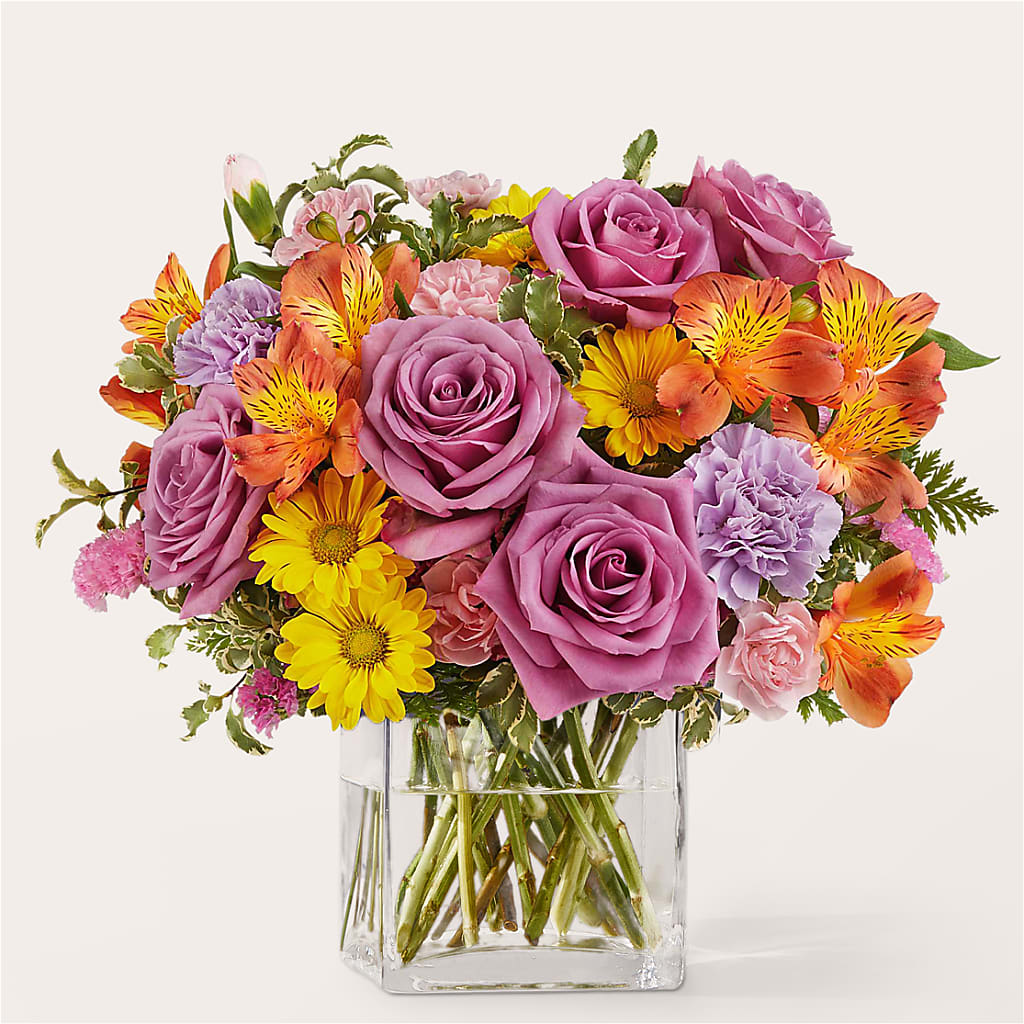 Shades of Happiness Bouquet – AMELIA'S FLOWERS, Naples FL