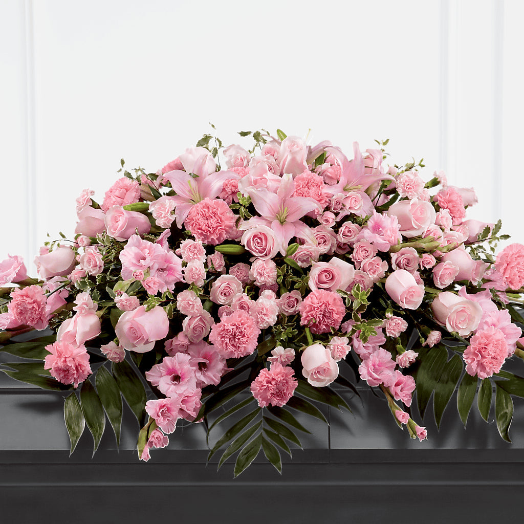 Garden of Comfort Casket Spray (Standard) – AMELIA'S FLOWERS, Naples FL