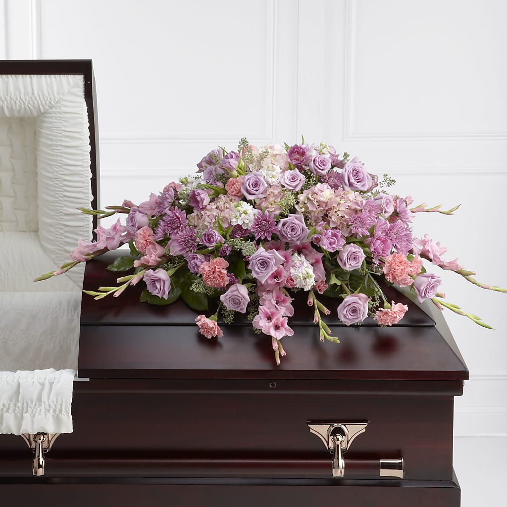 Immorata Casket Spray – AMELIA'S FLOWERS, Naples FL