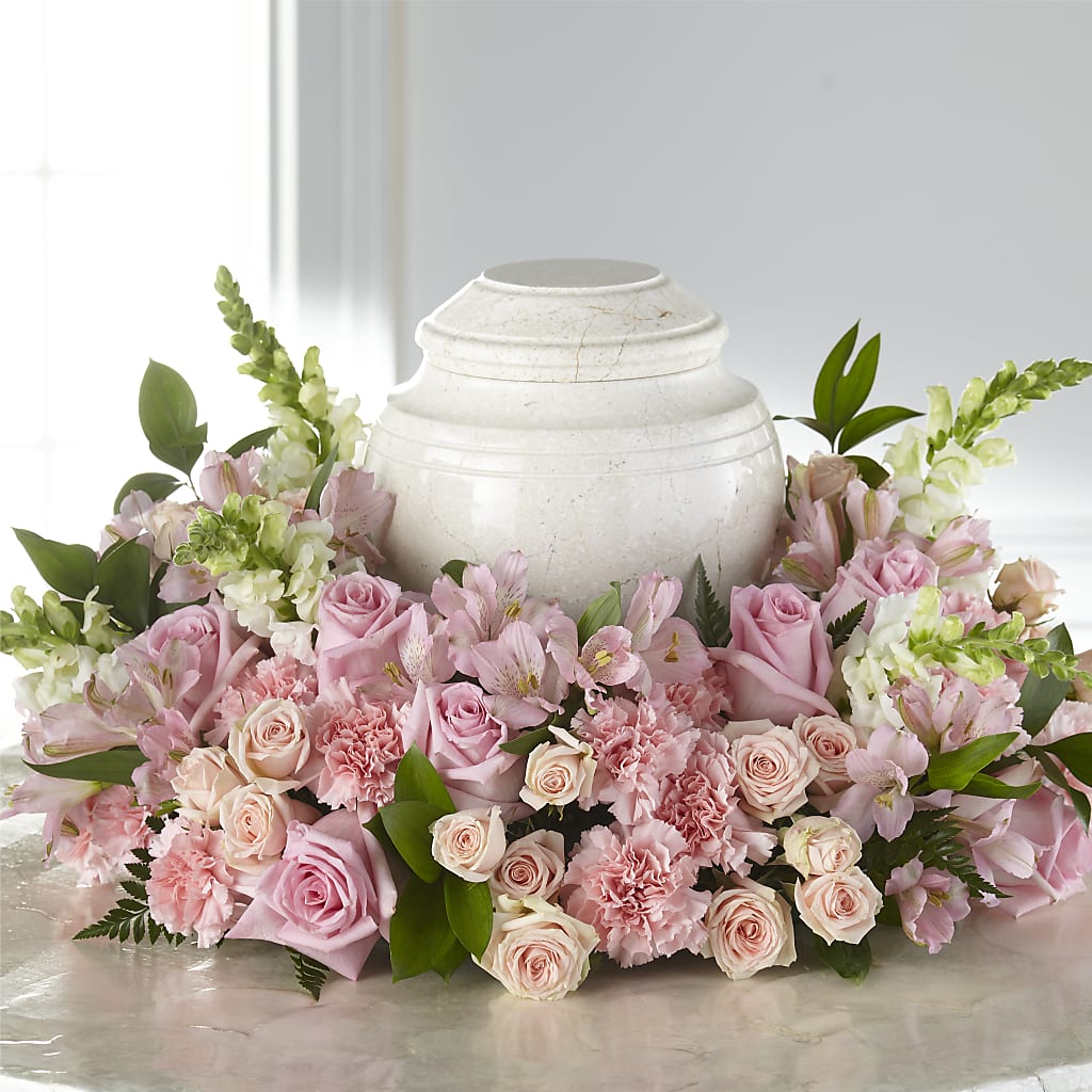 Blooms of Hope Cremation Adornment – AMELIA'S FLOWERS, Naples FL