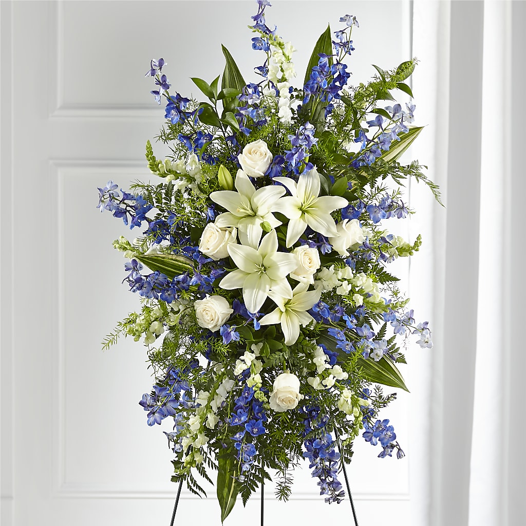 Faithful Friend Standing Spray – AMELIA'S FLOWERS, Naples FL
