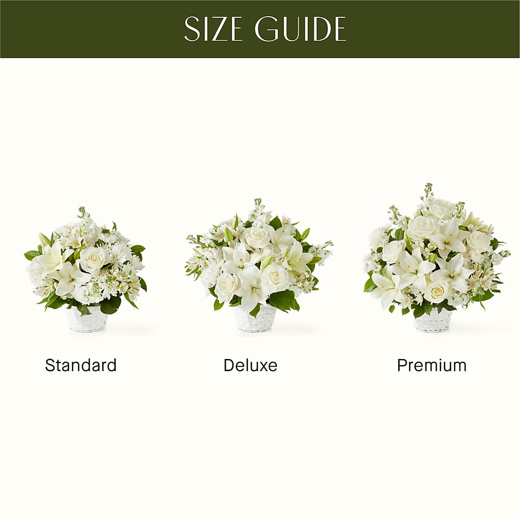 Peaceful Reflections Arrangement – AMELIA'S FLOWERS, Naples FL