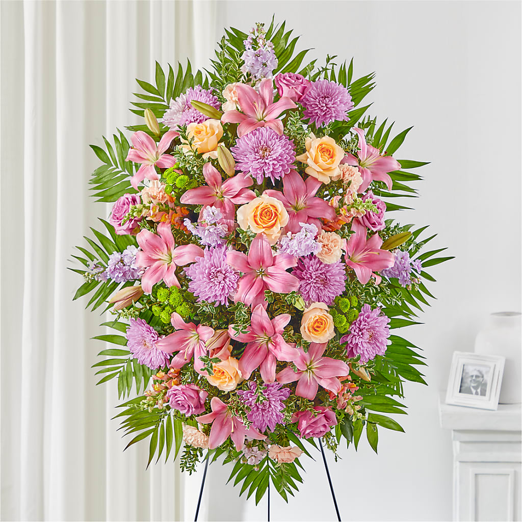 Love & Light Standing Spray – AMELIA'S FLOWERS, Naples FL
