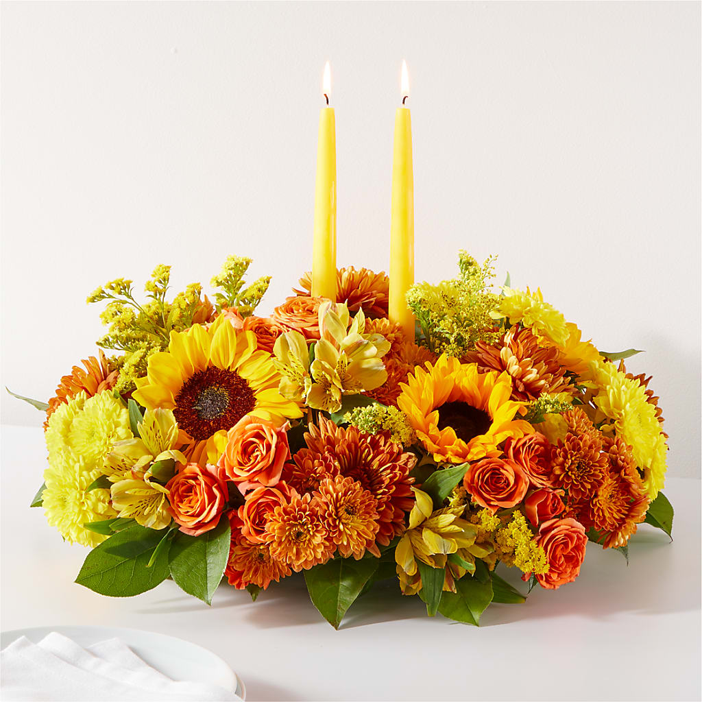 Autumn Harmony Centerpiece – AMELIA'S FLOWERS, Naples FL