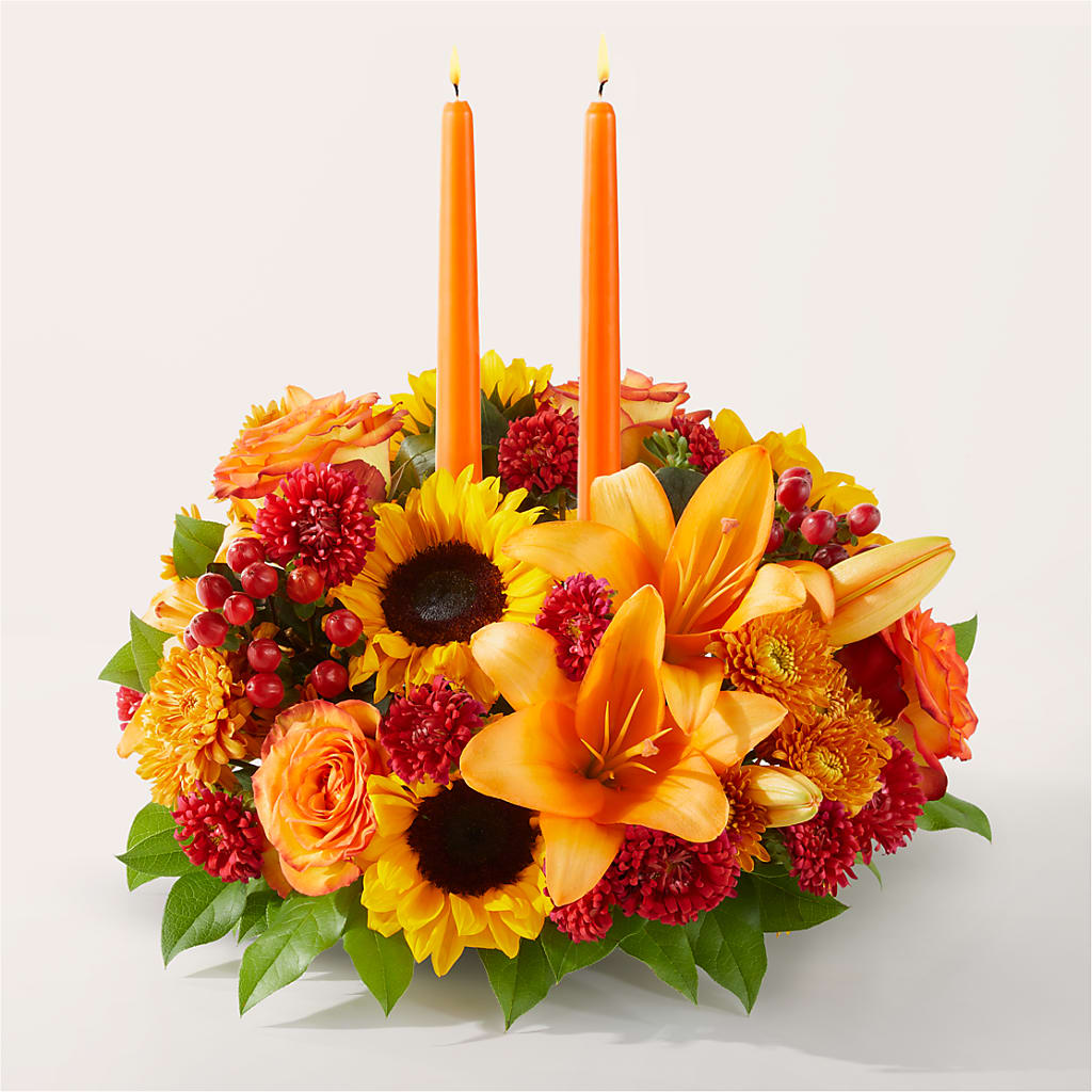 Grateful Centerpiece – AMELIA'S FLOWERS, Naples FL