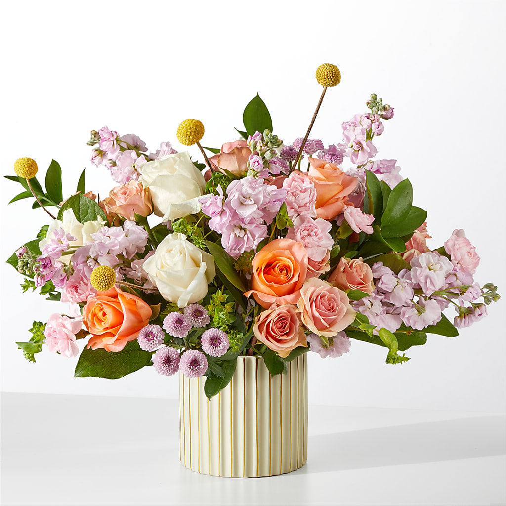 French Market Bouquet with Ivory Vase – AMELIA'S FLOWERS, Naples FL