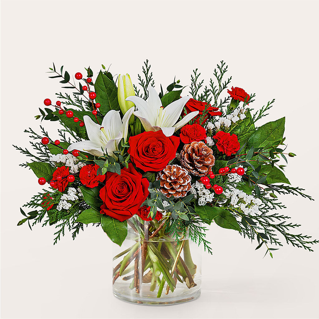 Best in Snow Bouquet – AMELIA'S FLOWERS, Naples FL