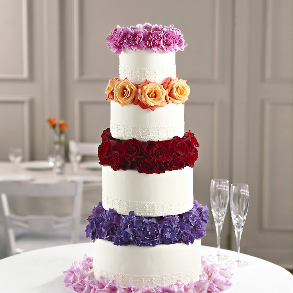 Infinite Love Cake Décor – AMELIA'S FLOWERS, Naples FL