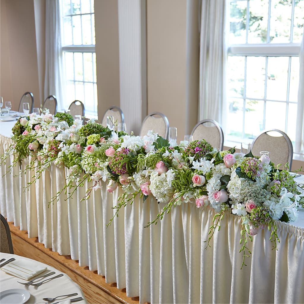 State of Joy Head Table Arrangement – AMELIA'S FLOWERS, Naples FL