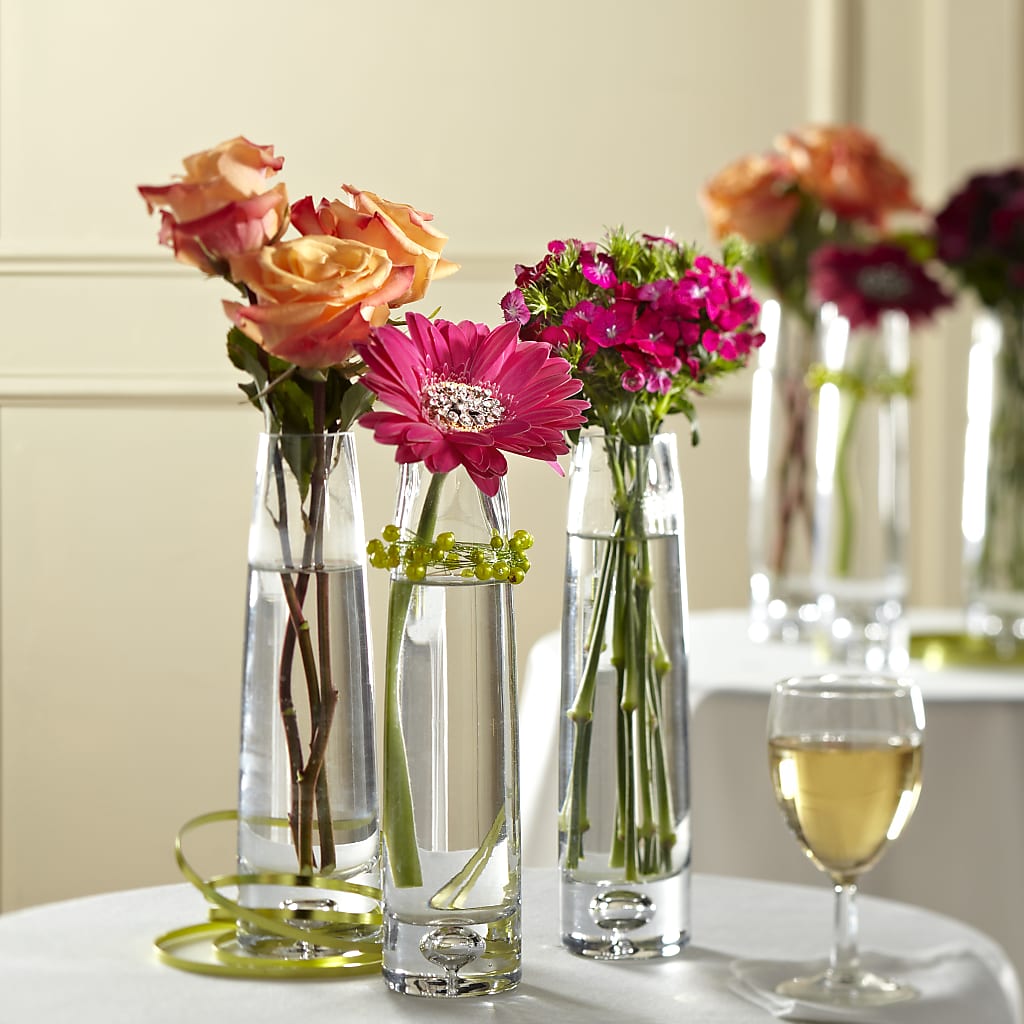 Sparkling Toast Centerpiece – AMELIA'S FLOWERS, Naples FL