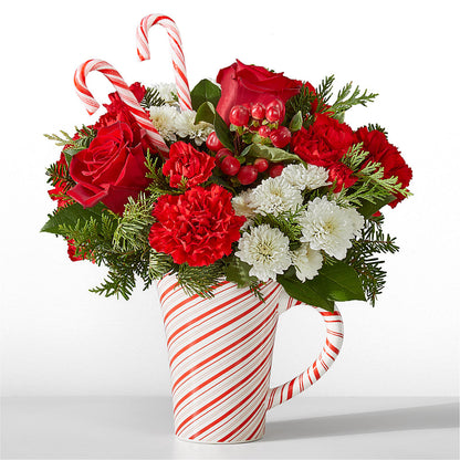 Peppermint Swirl Mug – AMELIA'S FLOWERS, Naples FL