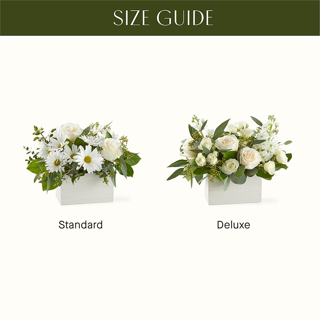 Fresh Linen Box Bouquet – AMELIA'S FLOWERS, Naples FL