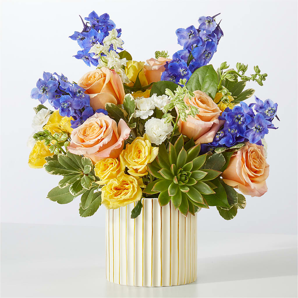 Cobalt Reverie Bouquet – AMELIA'S FLOWERS, Naples FL