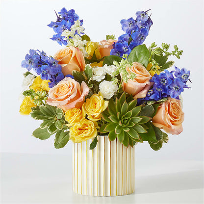 Cobalt Reverie Bouquet – AMELIA'S FLOWERS, Naples FL