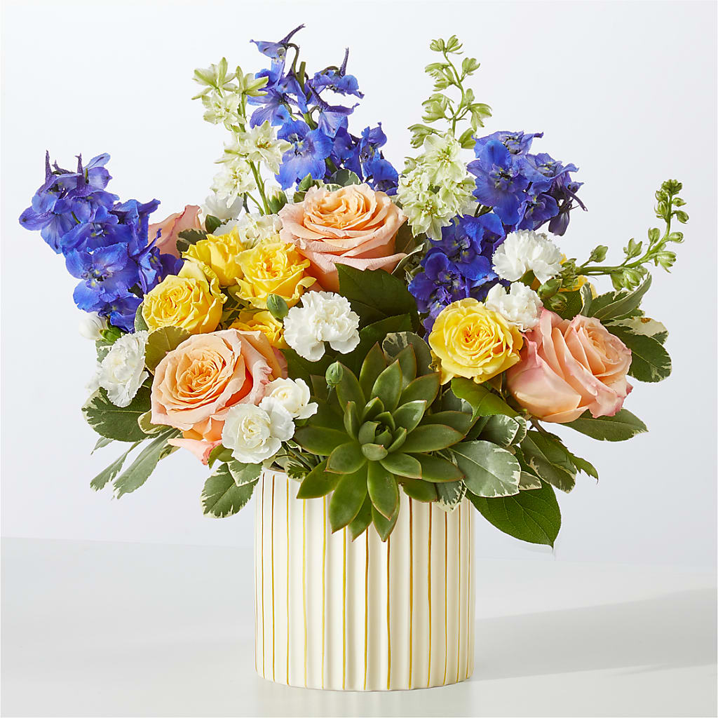 Cobalt Reverie Bouquet – AMELIA'S FLOWERS, Naples FL