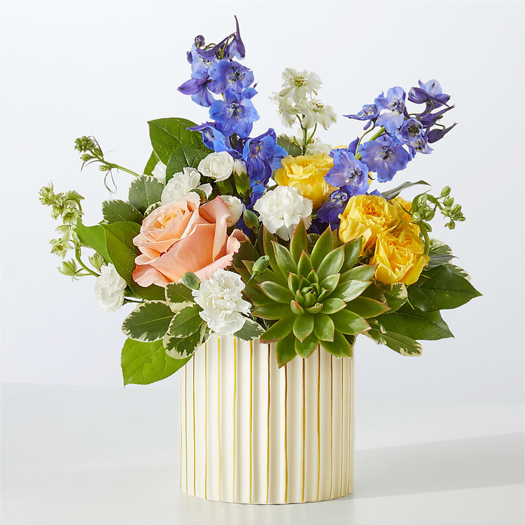 Cobalt Reverie Bouquet – AMELIA'S FLOWERS, Naples FL