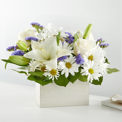 Beyond Blue Box Bouquet – AMELIA'S FLOWERS, Naples FL