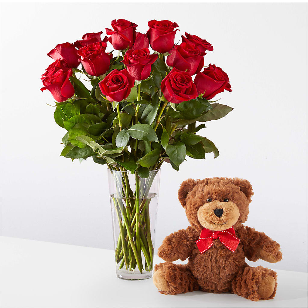 Romantic Long Stem Red Rose Bouquet Bundles – AMELIA'S FLOWERS, Naples FL