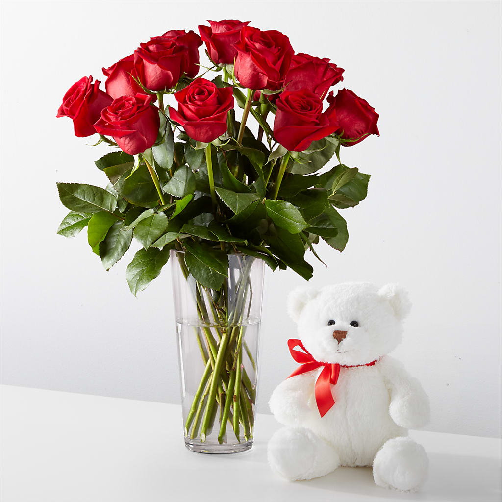 Romantic Long Stem Red Rose Bouquet Bundles – AMELIA'S FLOWERS, Naples FL
