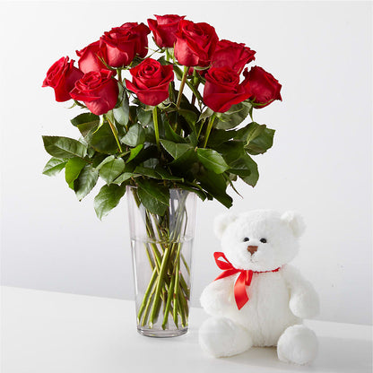 Romantic Long Stem Red Rose Bouquet Bundles – AMELIA'S FLOWERS, Naples FL