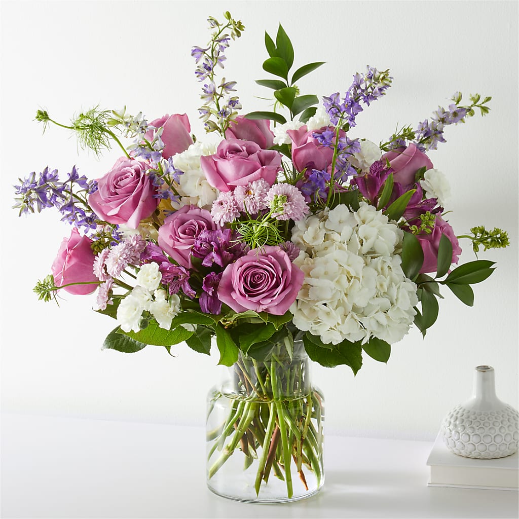 Violet Caress Bouquet – AMELIA'S FLOWERS, Naples FL