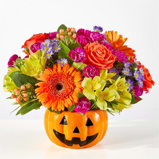 Tricks & Treats Pumpkin – AMELIA'S FLOWERS, Naples FL