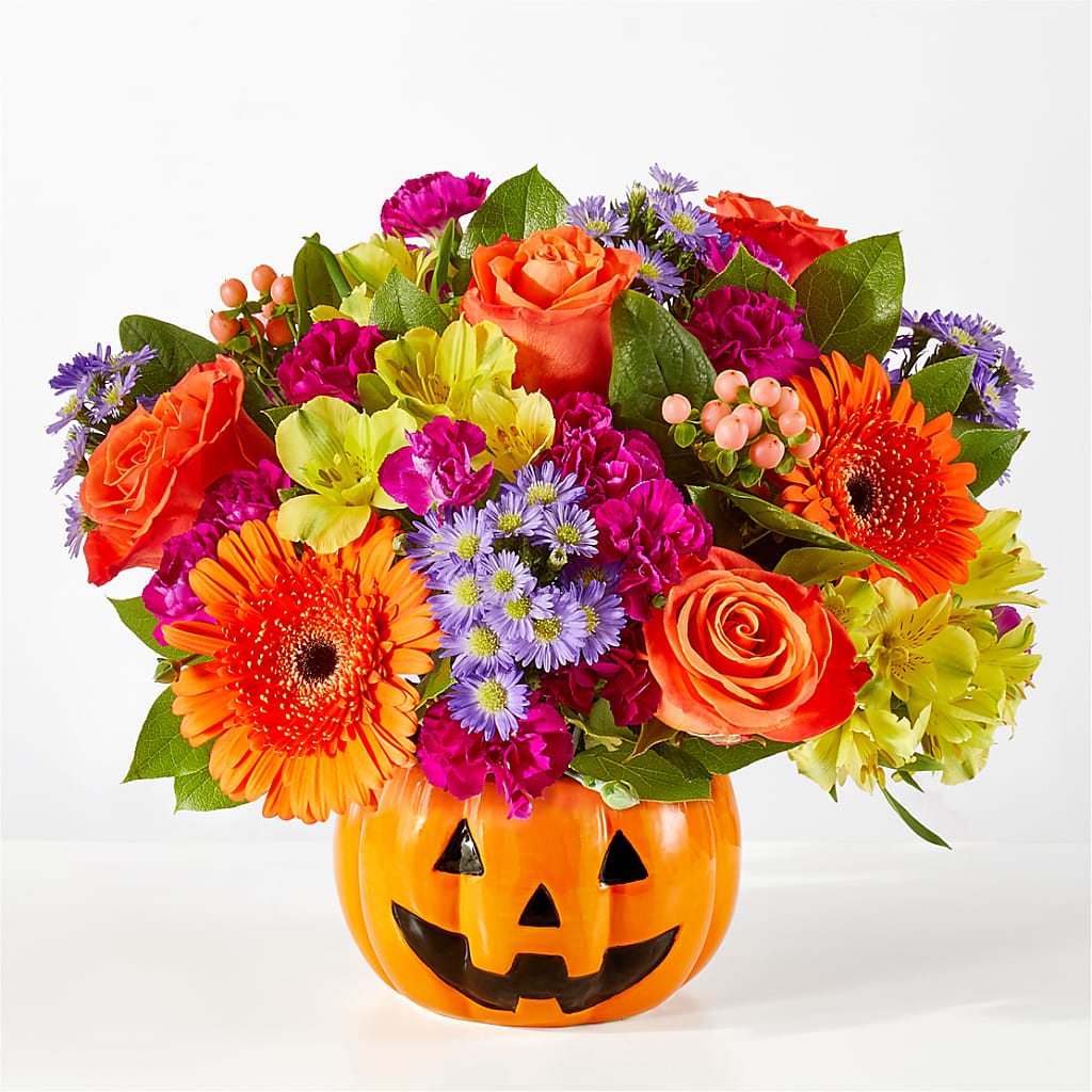 Tricks & Treats Pumpkin – AMELIA'S FLOWERS, Naples FL