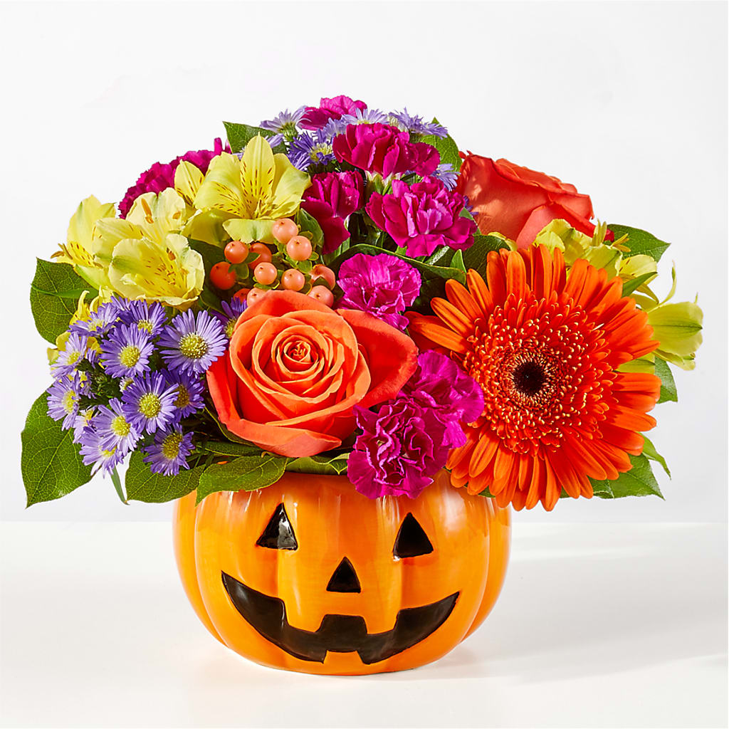 Tricks & Treats Pumpkin – AMELIA'S FLOWERS, Naples FL