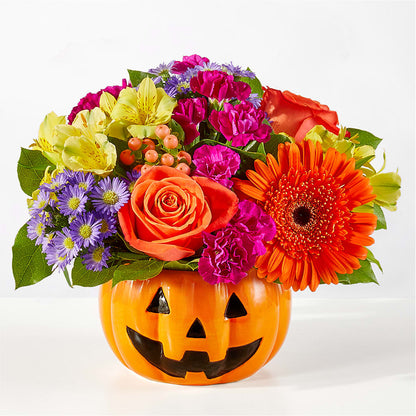 Tricks & Treats Pumpkin – AMELIA'S FLOWERS, Naples FL