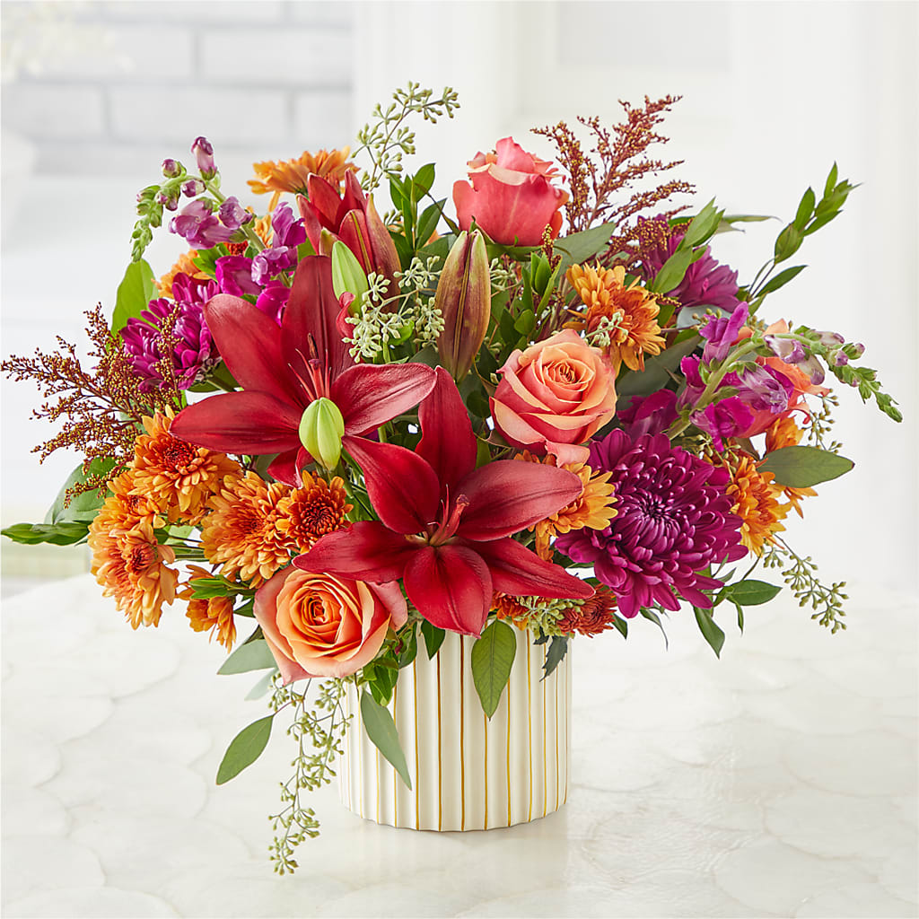 Burgundy Landscape Bouquet – AMELIA'S FLOWERS, Naples FL