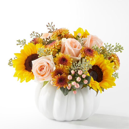 Pumpkin to Talk About Bouquet – AMELIA'S FLOWERS, Naples FL