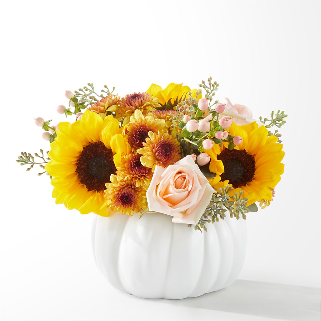 Pumpkin to Talk About Bouquet – AMELIA'S FLOWERS, Naples FL