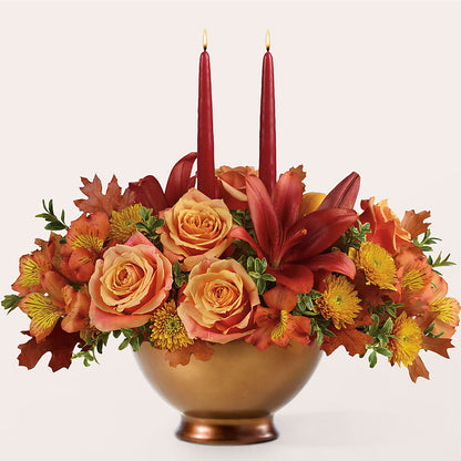 Harvest Table Centerpiece – AMELIA'S FLOWERS, Naples FL