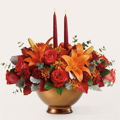 Fruits of Fall Centerpiece – AMELIA'S FLOWERS, Naples FL