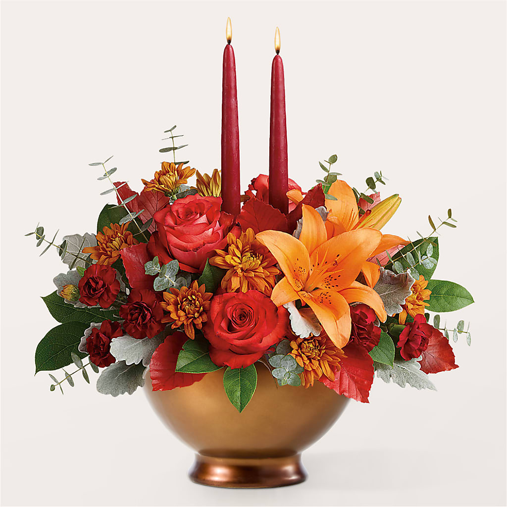 Fruits of Fall Centerpiece – AMELIA'S FLOWERS, Naples FL