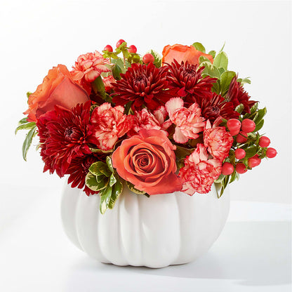 Autumn Air Pumpkin Bouquet – AMELIA'S FLOWERS, Naples FL