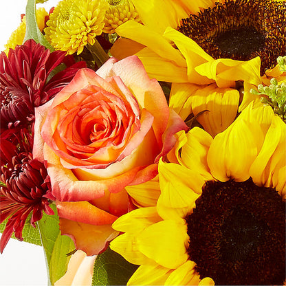 Golden Gourd Pumpkin Bouquet – AMELIA'S FLOWERS, Naples FL