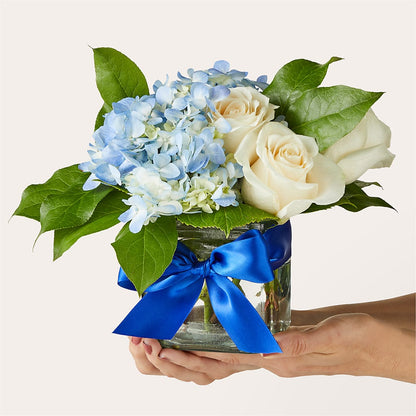 Sky Blue Delight Bouquet – AMELIA'S FLOWERS, Naples FL