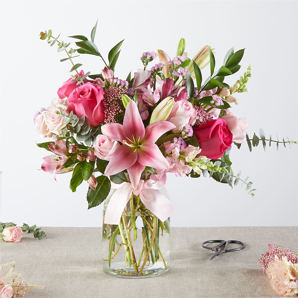 Pink Ribbon - A Florist Original – AMELIA'S FLOWERS, Naples FL