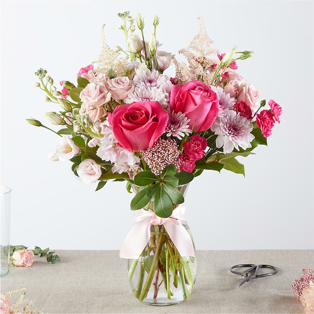 Pink Ribbon - A Florist Original – AMELIA'S FLOWERS, Naples FL