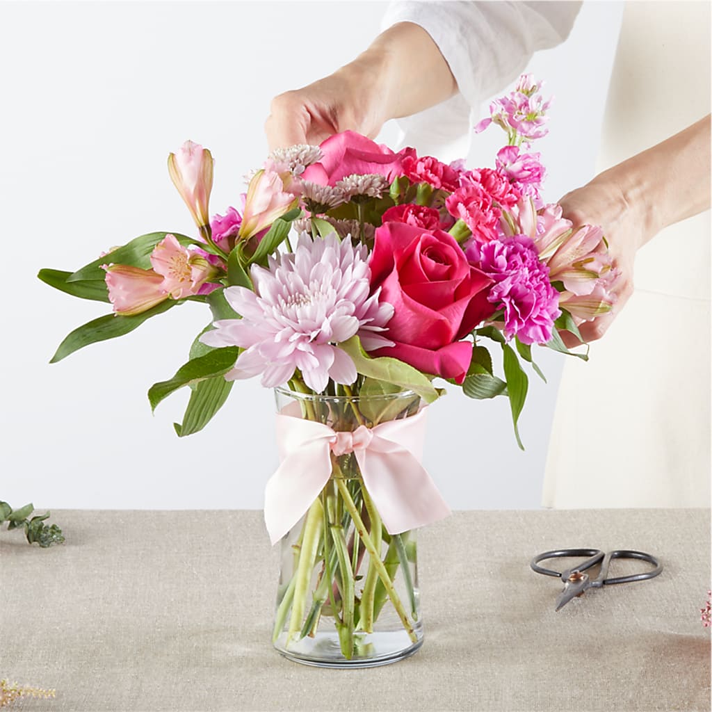Pink Ribbon - A Florist Original – AMELIA'S FLOWERS, Naples FL