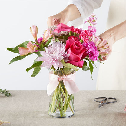 Pink Ribbon - A Florist Original – AMELIA'S FLOWERS, Naples FL