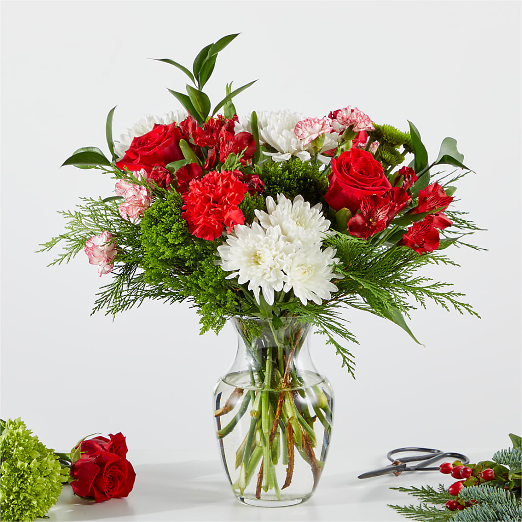 Merry Moment Bouquet – A Florist Original – AMELIA'S FLOWERS, Naples FL
