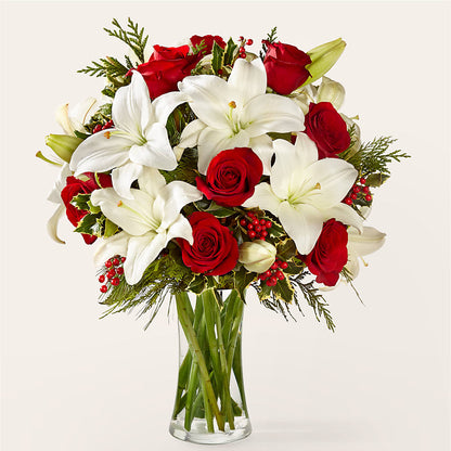 Sparkling Snowflakes Bouquet – AMELIA'S FLOWERS, Naples FL