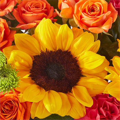 Sun-drenched Blooms Box Bouquet – AMELIA'S FLOWERS, Naples FL