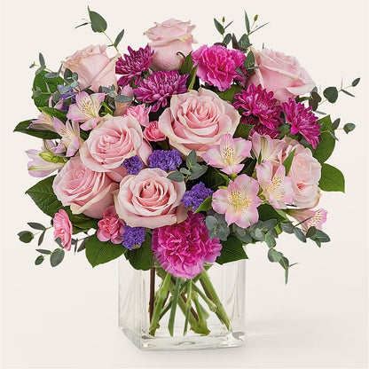 Rosy Radiance Bouquet – AMELIA'S FLOWERS, Naples FL